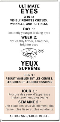 Olay Eyes Ultimate Eye Cream for Wrinkles, Puffy Eyes and Under Eye Dark Circles, 0.4 Fl Oz