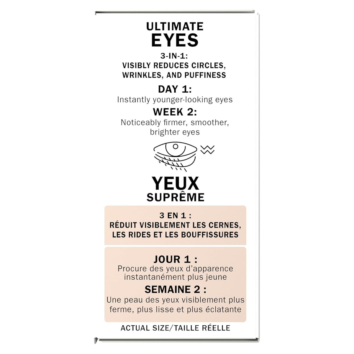 Olay Eyes Ultimate Eye Cream for Dark Circles, Wrinkles and Puffiness, 13 ml (0.4 fl. oz.)