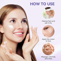 Face Moisturizer Retinol Cream, Neck Collagen Cream for Tightening Skin