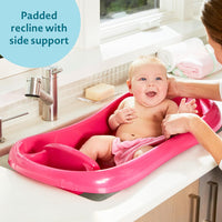 The First Years Newborn to Toddler Tub with Bath Sling, Pink