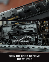 Nifeliz 1225 Locomotive Building Set, Classic Steam Train Model Toy for Adult Collectors, Display and Gift Giving (1,587 PCS, NF10323)