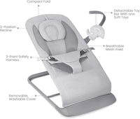 Baby Bouncer Baby Swing for Infants, Baby Rocker and Bouncers with 3 Recline Positions, Sturdy Base, Portable Baby Lounger Seat