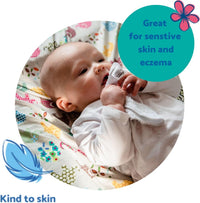 Cheeky Wipes 25 Rainbow Micro Fibre Cloth Baby Wipes
