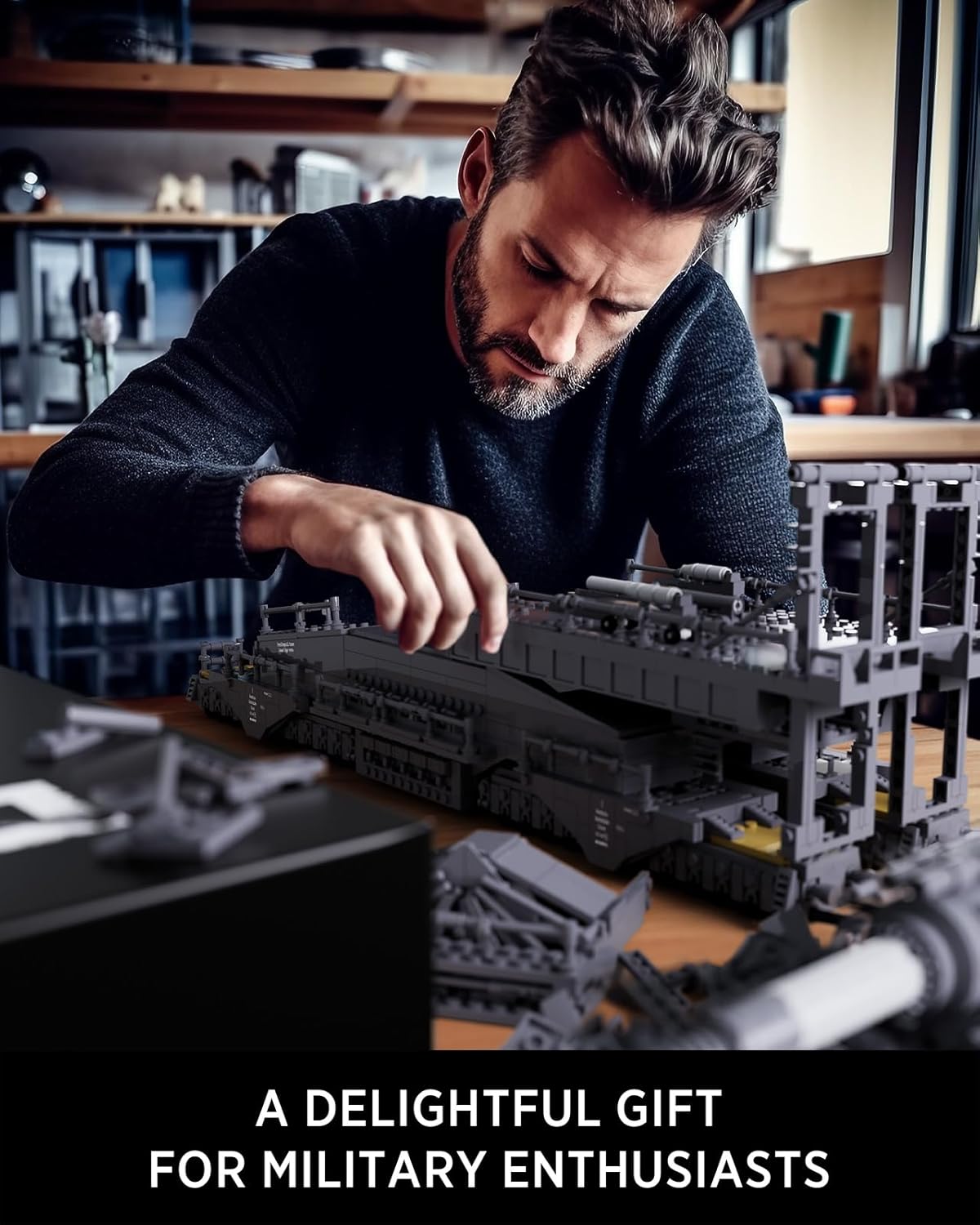 Nifeliz Dora, WW2 Classic Building Set, Collectible Military Model to Build and Display, Adult Gift Ideal for Military Enthusiasts (2,355 PCS, NF10240)