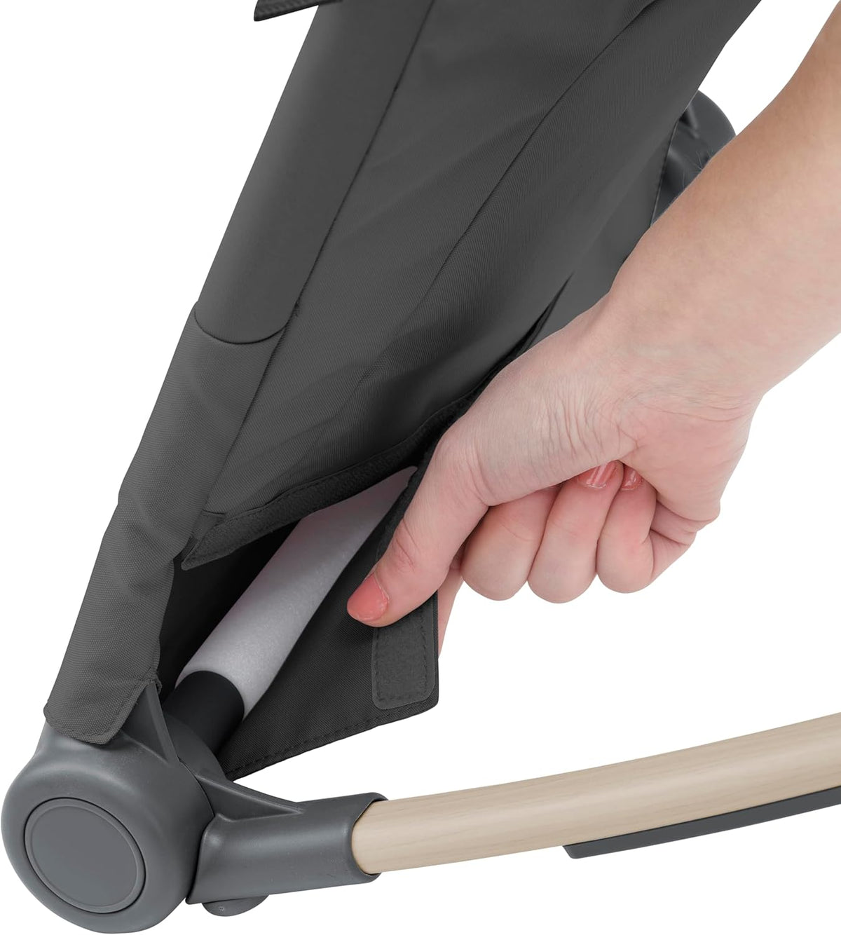 Mother’s Choice Acacia Rocker: Ultra-Lightweight, Compact, Fold Flat Storage and Comfortable