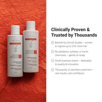 LifeCell Hair Restoration System for Women 2% – Hair Growth Treatment with Minoxidil, Anti-DHT Shampoo & Conditioner – Thicker, Fuller Hair – Supports Scalp Health & Hair Regrowth – 16.8 Fl Oz