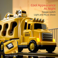 5 in 1 Construction Trucks Cars Toys for Toddlers 3-5