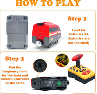 B-Qtech RC Electric Train Toy, Battery Operated Educational Toy