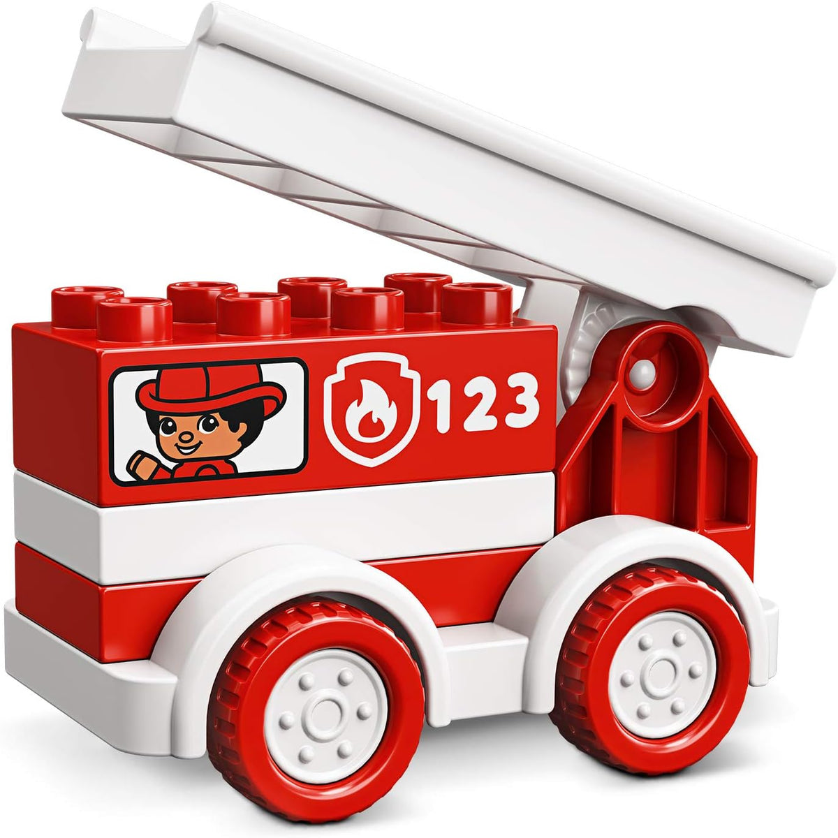 LEGO DUPLO My First Fire Truck 10917 Educational Fire Truck Toy, Great Birthday Toddlers Ages 18 Months and up