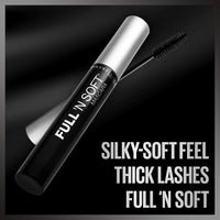 Maybelline New York Full 'N Soft Washable Mascara, Very Black, 1 Count