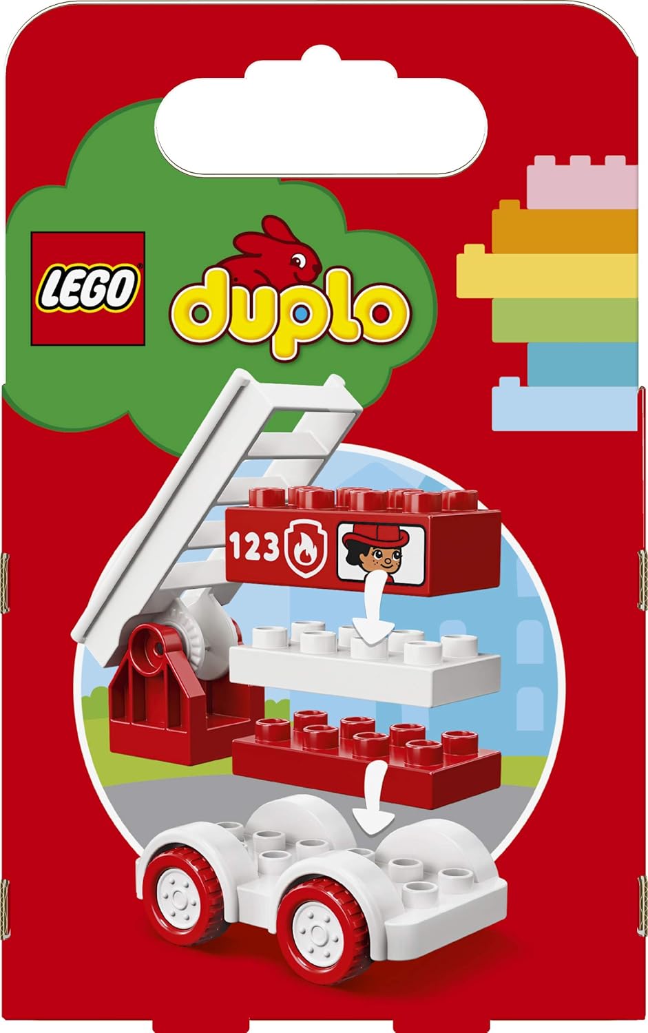 LEGO DUPLO My First Fire Truck 10917 Educational Fire Truck Toy, Great Birthday Toddlers Ages 18 Months and up