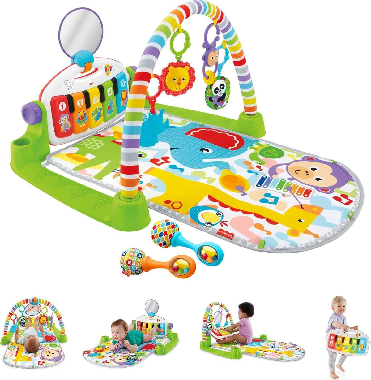 Deluxe Kick & Play Piano Gym