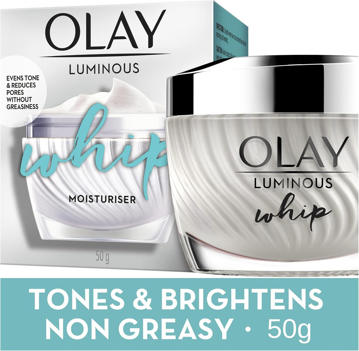 Olay Regenerist Luminous Whips Face Cream Moisturiser, 50G