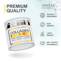 Collagen Cream - Anti Aging Face Moisturizer - Wrinkle Cream for Women and Men