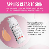 Vibriance Sheer Zinc Oxide Face Sunscreen, 1.7 fl oz