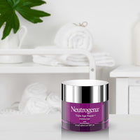 Neutrogena Triple Age Repair Anti-Aging Night Cream Facial Moisturizer, Tone-Evening Dark Spot Remover & Firming Anti-Wrinkle Nighttime Face & Neck Cream, Vitamin C & Glycerin, 1.7 oz
