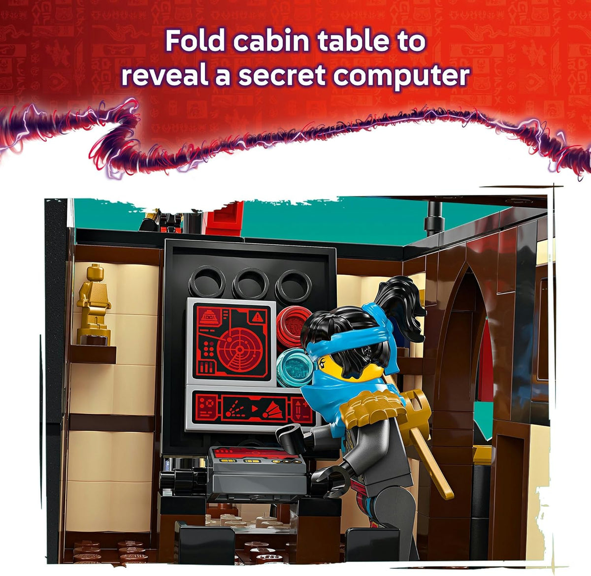 LEGO® NINJAGO® The Temple Bounty 71848 Ship Toy Aged 14 Years Old and up