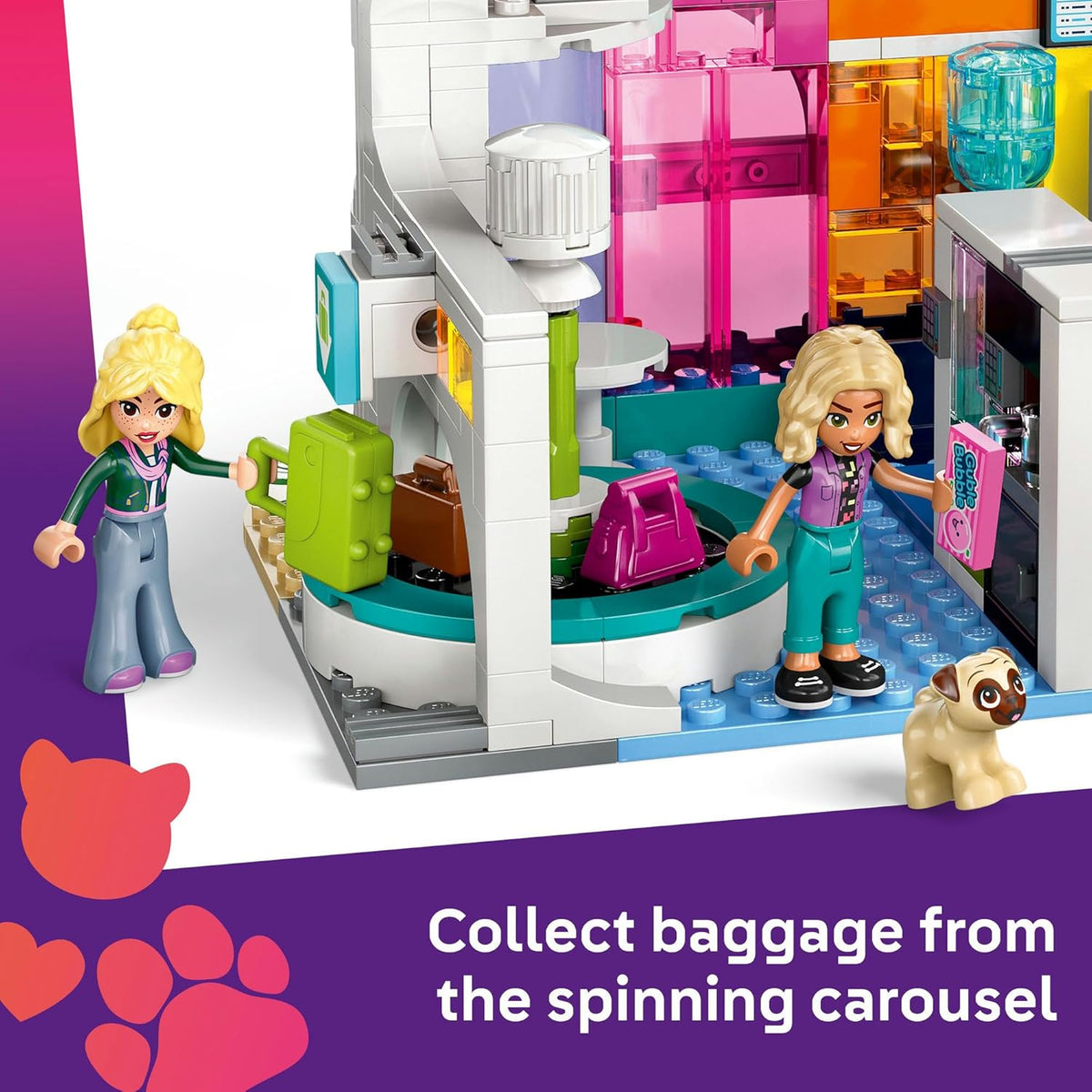 LEGO Friends Heartlake City Airport and Airplane Toy for 8+ Year Old Girls & Boys