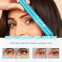 Mascara for Older Women 60 Plus, Waterproof Volumizing Mascara,Hypoallergenic Mascara