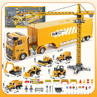 Construction Site Vehicles for 3-7 Years Old Boys Construction Site Vehicles
