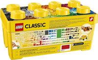 LEGO Classic Medium Creative Brick Box, Colourful Building Bricks Set, Kids' Toys for 4+ Year