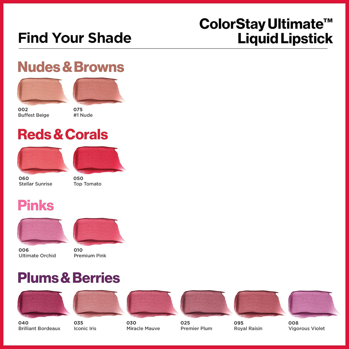 Revlon ColorStay Ultimate Liquid Lipstick, Brilliant Bordeaux