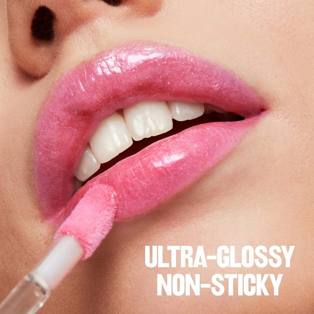 Revlon Super Lustrous Lip Gloss, Non-Sticky, Hydrating, High Shine Finish, 200 Crystal Clear, 0.13 oz
