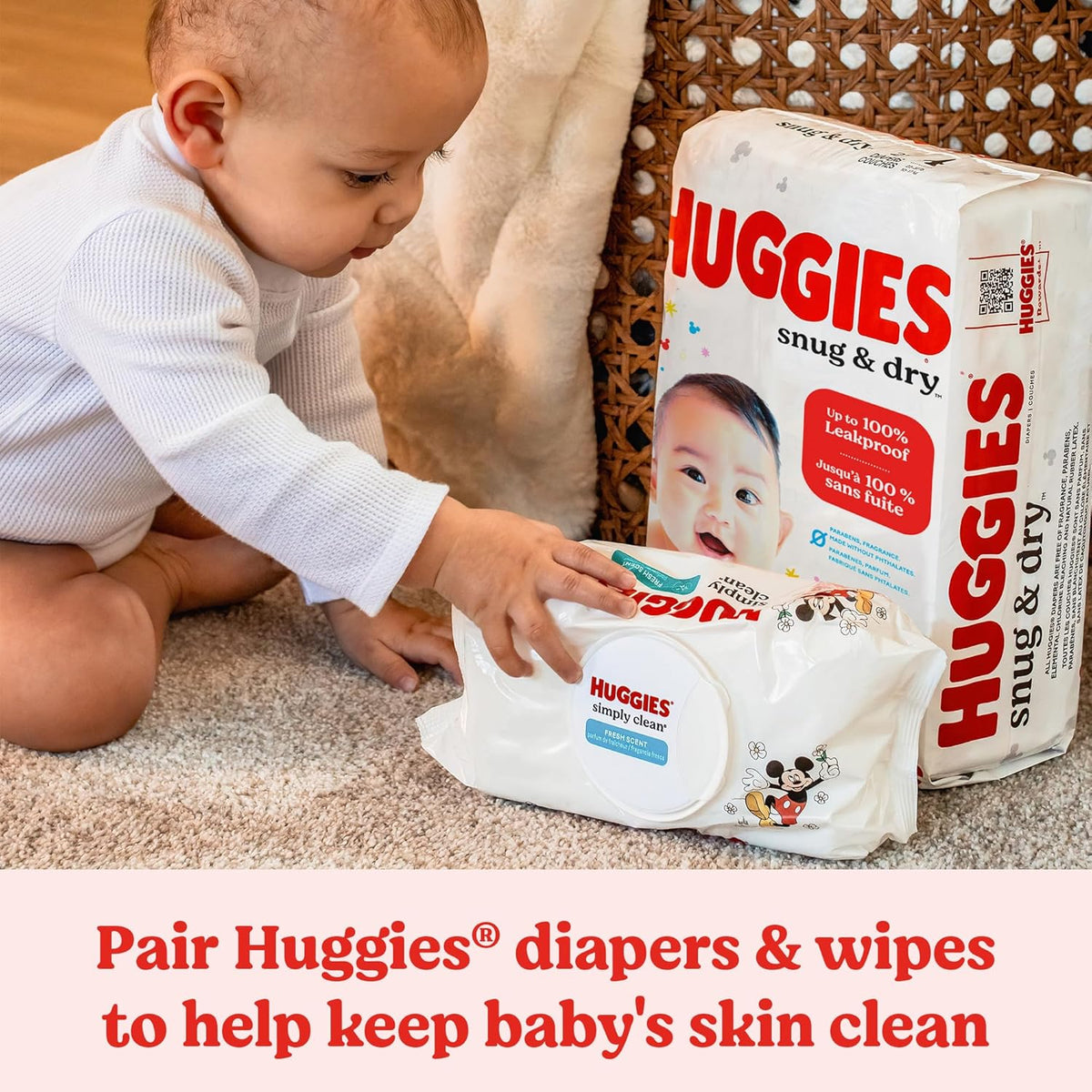 Huggies Size 8 Diapers, Snug & Dry Baby Diapers, Size 8 (46+ lbs), 38 Count