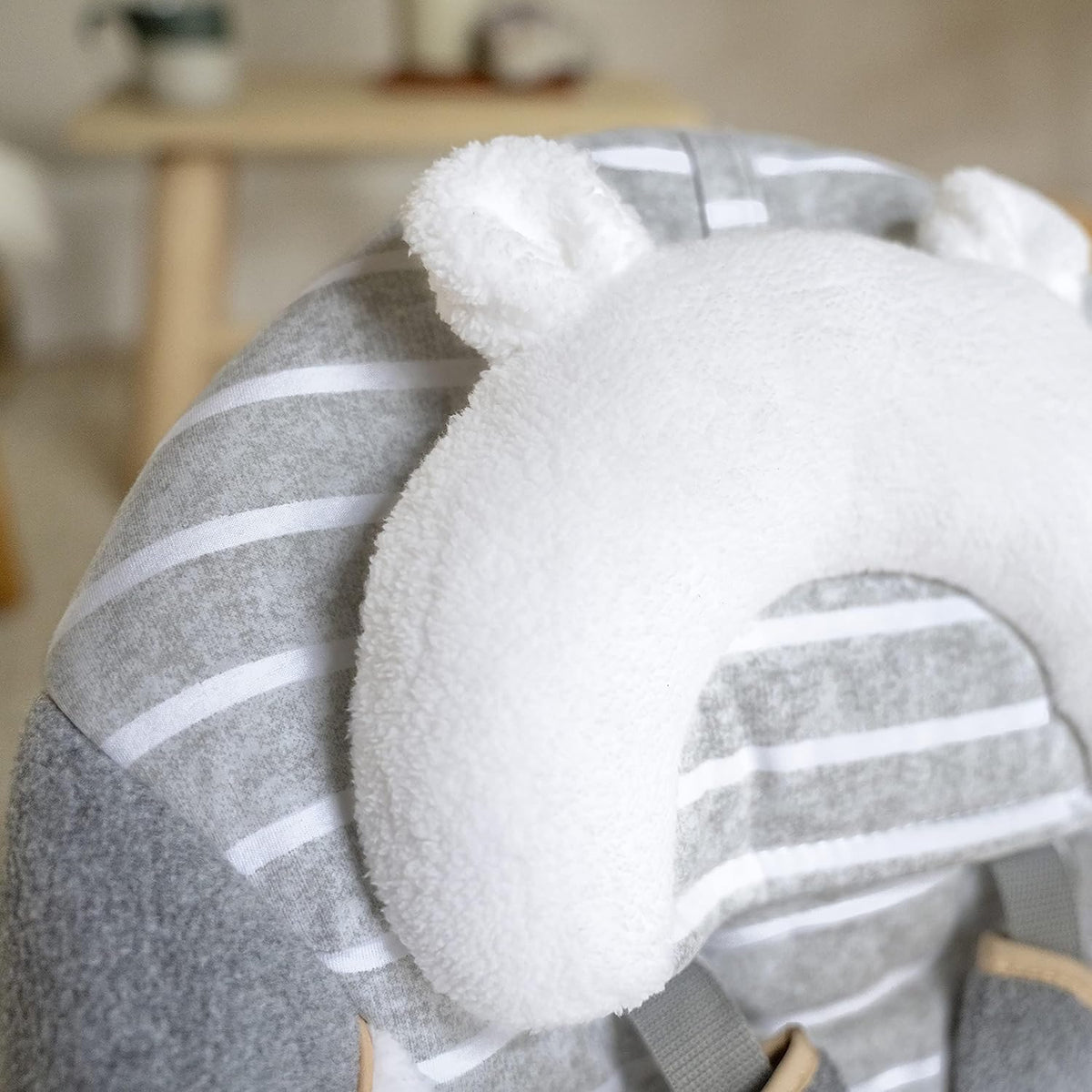 Ingenuity Boutique Collection Swing 'n Go Portable Swing - Bella Teddy, Grey