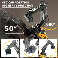 Remote Control Excavator RC Digger Toy for Boys
