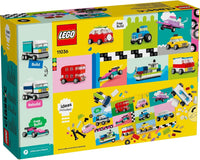 LEGO Classic Creative Vehicles, Colourful Model Car Toys for 5+ Year Old Boys & Girls