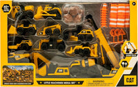 CAT Construction Toys, Little Machines Mega Activity Playset w/ 41 Pieces,Toys 3+