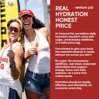 Venture Pal Sugar Free Electrolyte Powder Packets | Non-GMO | Certified Vegan | 16 Sticks