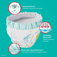 Pampers Diapers Size 7, 88 Count - Pampers Pull On Cruisers 360° Fit Disposable Baby Diapers with Stretchy Waistband, Packaging & Prints May Vary