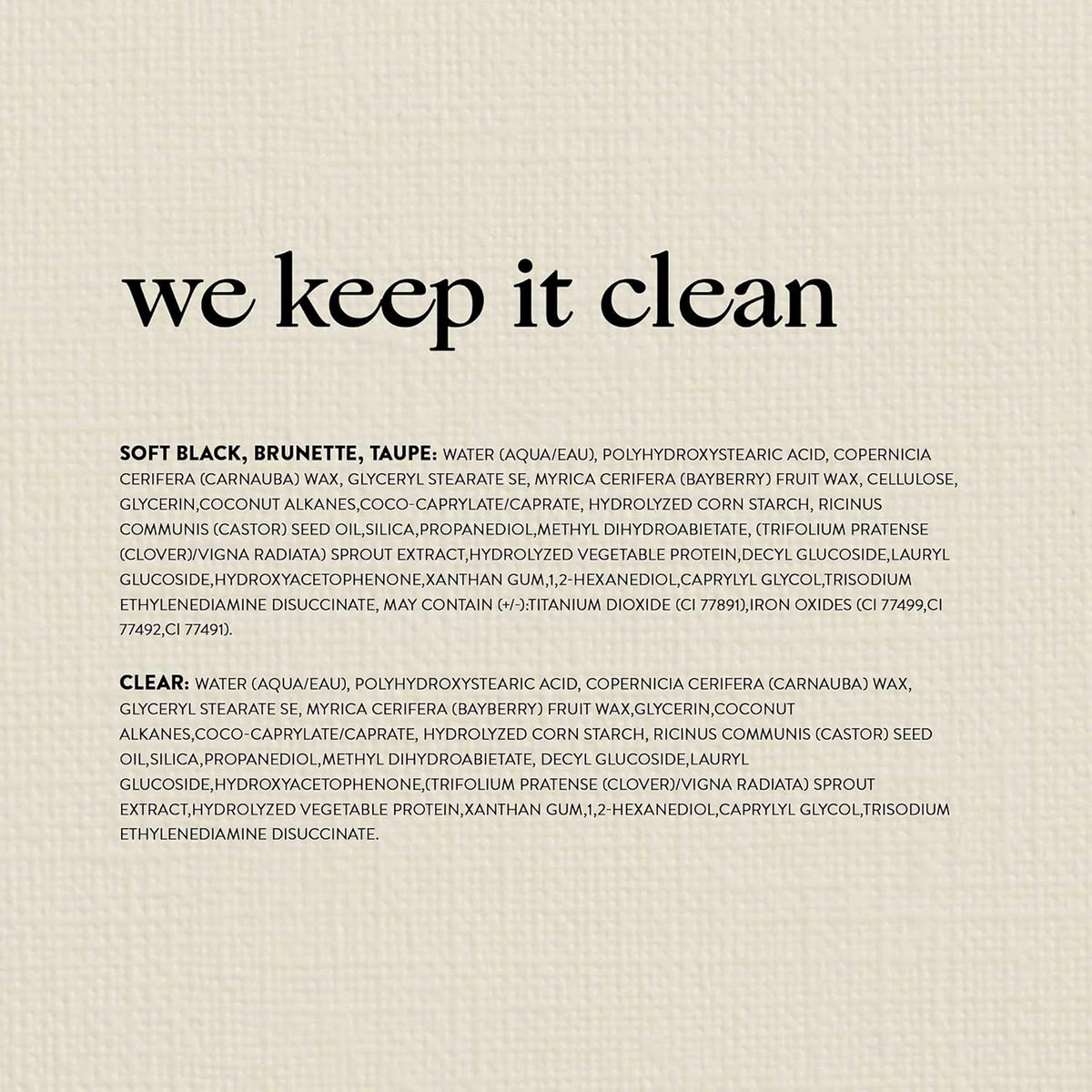 Honest Beauty Honestly Healthy Brow Gel for Fuller Looking Brows | Soft Black, 0.05 fl oz