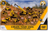 CAT Construction Toys, Little Machines Mega Activity Playset w/ 41 Pieces,Toys 3+
