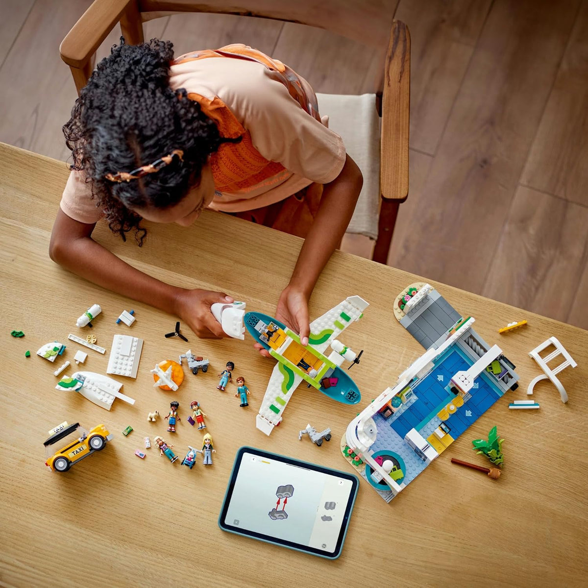 LEGO Friends Heartlake City Airport and Airplane Toy for 8+ Year Old Girls & Boys