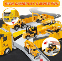 Construction Site Vehicles for 3-7 Years Old Boys Construction Site Vehicles