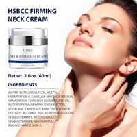 HSBCC Neck Cream for Tightening and Firming: Acetyl Hexapeptide-8 Retinol Shea Butter Niacinamide - Smoothes Wrinkles Skin Tighten and Lift Neck Cream (60ml)