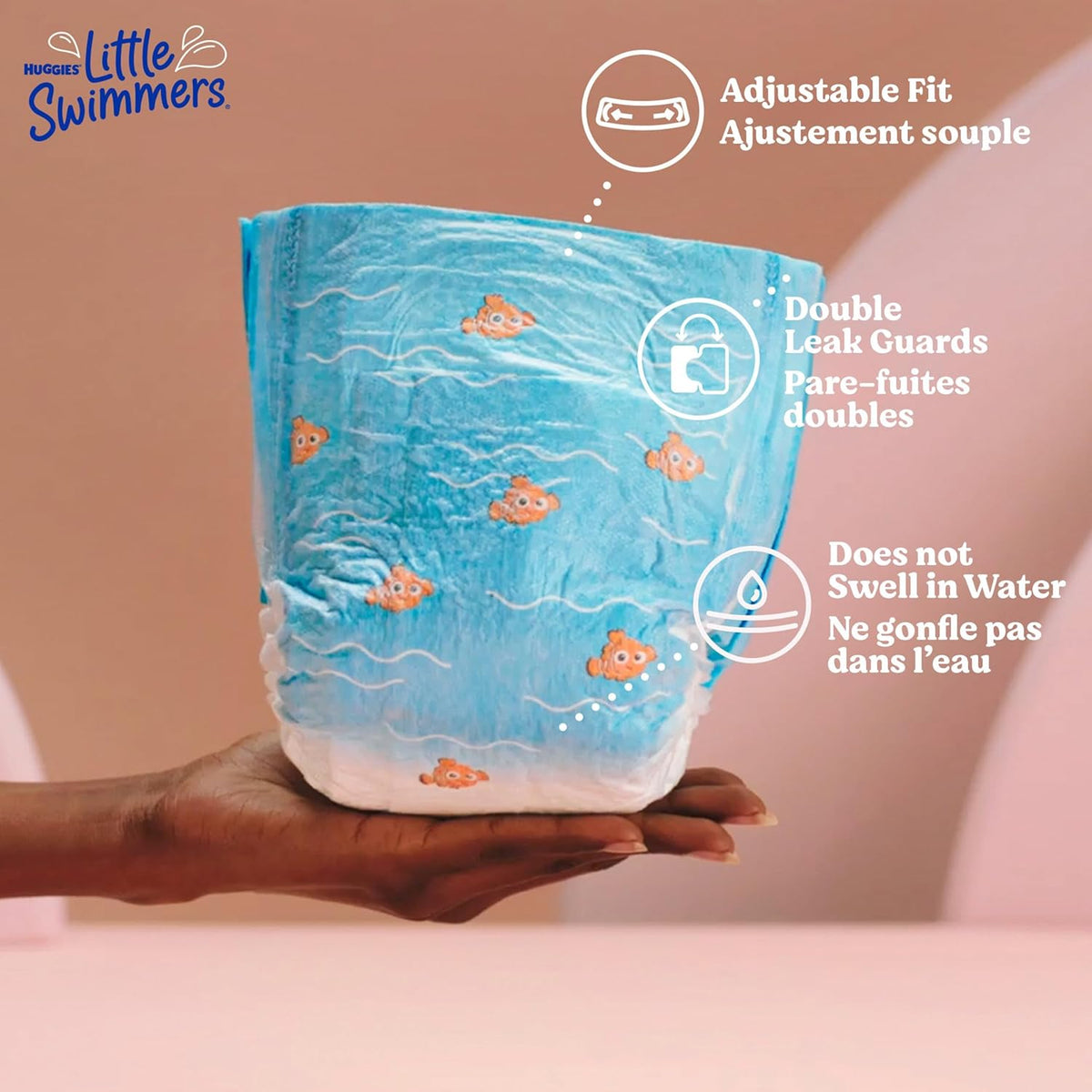 uggies Little Swimmers Nappy Pants Large (14kg+) 10 Count