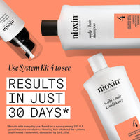 Nioxin Shampoo & Conditioner Liter Duo Sets | Prepacks with Pumps Included | Systems 1-4 | For Natural, Colored, & Damaged Hair with Light to Progressed Thinning | Strengthen & Boost Hair Density