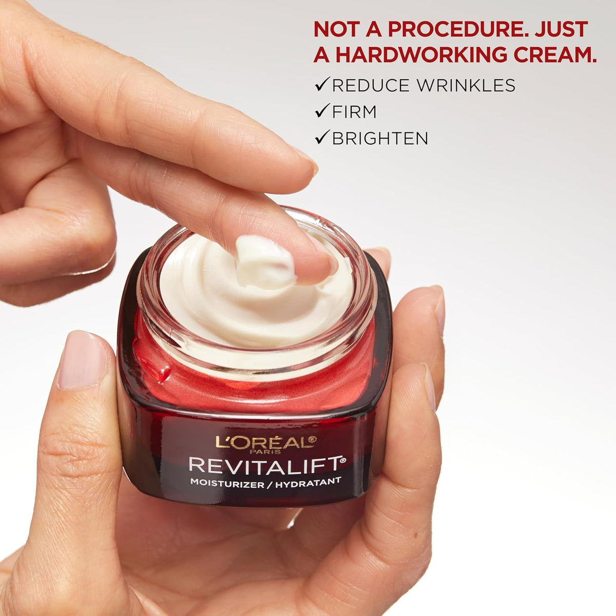 L'Oreal Paris Revitalift Triple Power Anti-Aging Face Moisturizer, Fragrance Free