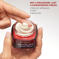 L'Oreal Paris Revitalift Triple Power Anti-Aging Face Moisturizer, Fragrance Free