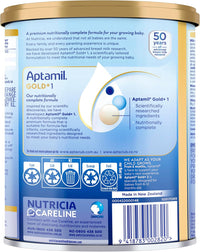 Aptamil Gold+ 1 Premium Nutritionally Complete Infant Formula,Birth to 6 Months, 900g