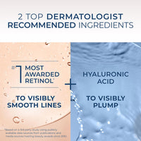 RoC Retinol Correxion Max Daily Hydration Anti-Aging Face Moisturizer with Hyaluronic Acid, Oil Free Skin Care Cream for Fine Lines, Dark Spots, Post-Acne Scars, 1.7 Ounces (Packaging May Vary)