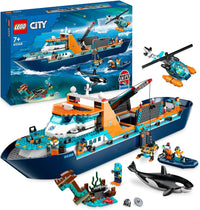LEGO® City Arctic Explorer Ship 60368 Building Toy Set