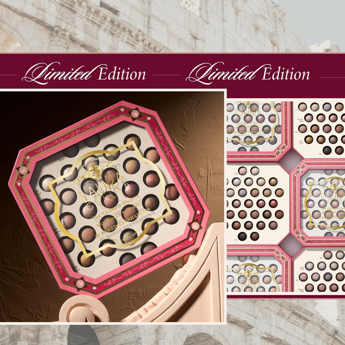 LAURA GELLER NEW YORK The Ultimate Palette Baked Eyeshadow (03 Neutrally Natural)