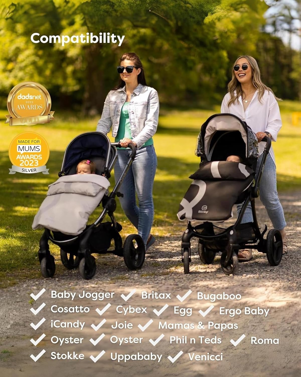 BlinkyWarm 5-in-1 All-Weather Buggy Buddy