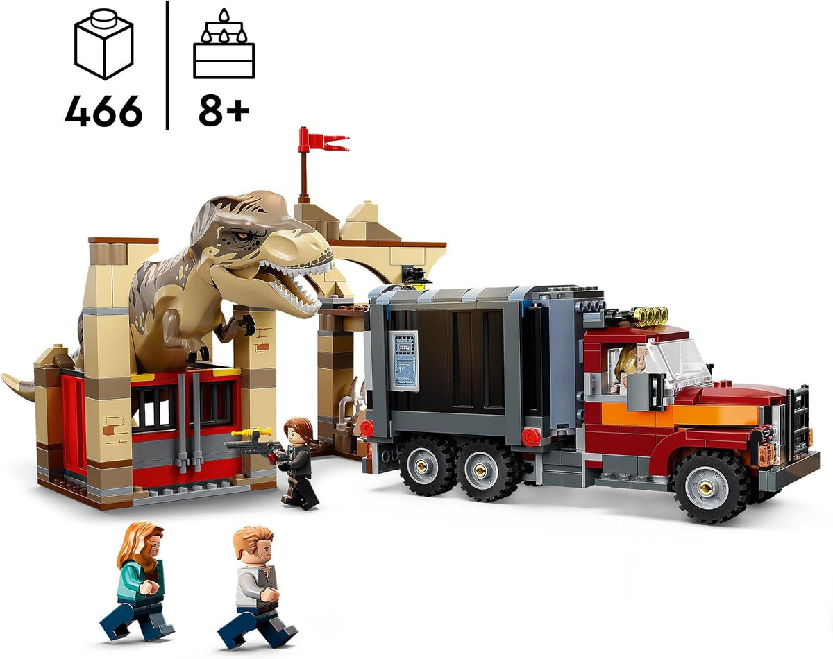 LEGO® Jurassic World T. rex & Atrociraptor Dinosaur Breakout 76948 Building Kits Aged 8 and Up