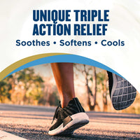Gold Bond Foot Cream, Triple Action Relief 4 fl oz (118 ml)(Pack of 6)